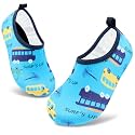 VIFUUR Kids Water Shoes Boys Girls Quick Dry Aqua Socks for Beach
