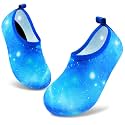 VIFUUR Kids Water Shoes Boys Girls Quick Dry Aqua Socks for Beach