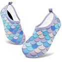 VIFUUR Kids Water Shoes Boys Girls Quick Dry Aqua Socks for Beach