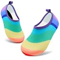 VIFUUR Kids Water Shoes Boys Girls Quick Dry Aqua Socks for Beach