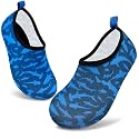 VIFUUR Kids Water Shoes Boys Girls Quick Dry Aqua Socks for Beach