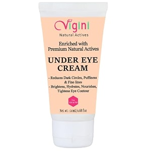 vigini under eye gel cream for dark circles women men girls 20g wrinkles puffiness remover recovery lift puffy eyes fine linesjuveneye retinol coffee hyaluronic acid vitamin c