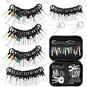 Vignee 82 Pcs Terminal Removal Key Tool, Terminal Pins Puller Repair Removal Tools for Car Pin Extractor Electrical Wiring Crimp Connectors and Most Connector Terminal