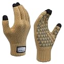 ViGrace Winter Warm Touchscreen Gloves for Men and Women Touch Screen Fleece Lined Knit Anti-Slip Wool Glove