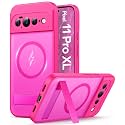 Vihibii for Google Pixel 11 Pro XL Case, Compatible with MagSafe, Hot Pink