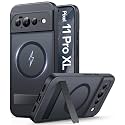 Vihibii for Google Pixel 11 Pro XL Case, Compatible with MagSafe, Black