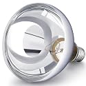 VIHOSE 1 Pack Heat Lamp Bulbs 150 Watt, R40 E26, Silver