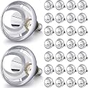 VIHOSE 30 Pack Heat Lamp Bulbs 250 Watt, R40 E26, Silver