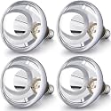 VIHOSE 4 Pack Heat Lamp Bulbs 250 Watt, R40 E26, Silver