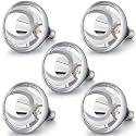 VIHOSE 5 Pack Heat Lamp Bulbs 250 Watt, R40 E26, Silver