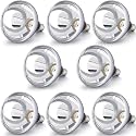 VIHOSE 8 Pack Heat Lamp Bulbs 250 Watt, R40 E26, Silver