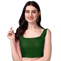 Vihu Fashion Plain Sleeveless Pattern Readymade Blouse