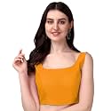 Vihu Fashion Plain Sleeveless Pattern Readymade Blouse