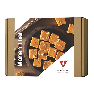 vijay dairy  mohan thal sweets 500 gm