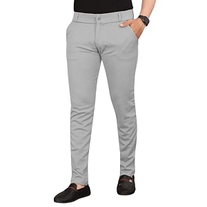 VIJETA Garments for Men Lycra Blend Formal