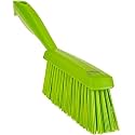 Vikan 458977 Brush,Hand,Medium,14",PP/PBT,Lime