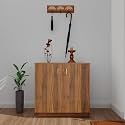 VIKI Shoe Rack, Width 73cms, Brussel Walnut Colour