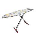 Viking Ironing Board Steel - 100% Cotton Cover, Saves Ironing time & Electricity (Viking - White)