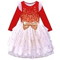 VIKITA Girls Dresses Summer Sleeveless Party Frock