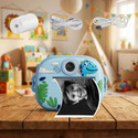 VikriDa Dino Instant Print Camera for Kids