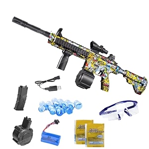 vikrida electric small balls modes guns with water automatic splatter gun
