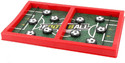 VikriDa Fast Sling Puck Game Paced Table Battle Ice Hockey Game for Adults and Kids Foosball Board Game