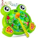 VikriDA Frog Game for Toddlers 2-5 Years Old - 2 Modes, 38 Levels, Music and Light-Up - Early Learning Baby Toy Gift for Boys and Girls