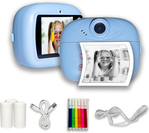 VikriDa Kids Instant Print Camera 1080P HD