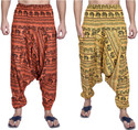 Viku Printed Cotton Men Harem Pants