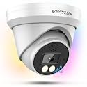 VIKYLIN 8MP Full Color PoE IP Camera Outdoor with F1.0 Aperture,2.8mm Lens