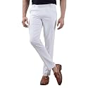 VILLAIN Solid Mid-Rise Stretchable Men39s Formal Trousers