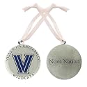 Villanova Ornament Non-Dated | Hand-Sculpted Christmas Tree Ornament | Intricately Crafted Metal Pewter Alma Mater Inlay