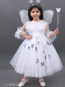 VILLATA FASHION Girls MaxiFull Length Party Dress