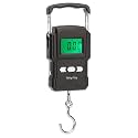 Digital Luggage Scale 75kg, Handheld Hanging Weigher LCD Display