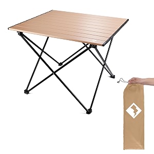 VILLEY Portable Camping Side Table Ultralight Aluminum