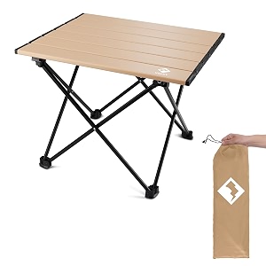 VILLEY Portable Camping Side Table Ultralight Aluminum