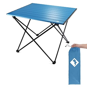 VILLEY Portable Camping Side Table Ultralight Aluminum