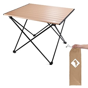 VILLEY Portable Camping Side Table Ultralight Aluminum