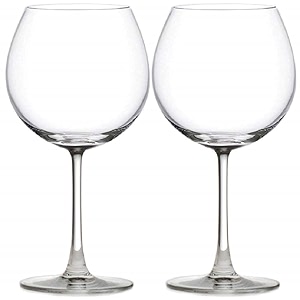 vilon italian premium wine glass - ideal for white or red wine party glass whisky glass clear glass 600 ml 2