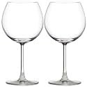 Vilon Italian Premium Wine Glass - Ideal for White or Red Wine Party Glass, Whisky Glass, Clear Glass, 600 ml (2)