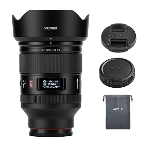viltrox af 35mm f12 lab fe full frame lens for sony e mount large aperture dual floating focus 35mm f12 fe hypervcm motor