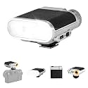 VILTROX Vintage Z1 Retro Camera Flash – Hot Shoe Speedlite for DSLR & Mirrorless Cameras, Type-C Fast Charging, Adjustable Brightness, Detachable Softbox, Portable Photography Lighting