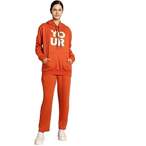 mack jonney printed hooded cotton fleece tracksuit co-ord set for women-mack32688