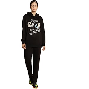 mack jonney printed hooded cotton fleece tracksuit co-ord set for women-mack32688