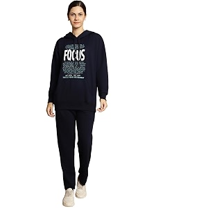 mack jonney printed hooded cotton fleece tracksuit co-ord set for women-mack32688