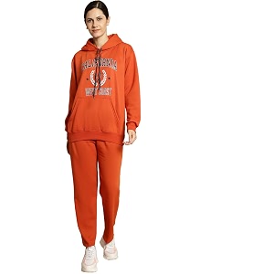 mack jonney printed hooded cotton fleece tracksuit co-ord set for women-mack32688
