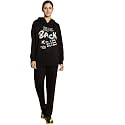 Mack Jonney Printed Hooded Cotton Fleece tracksuit Co-Ord Set for Women-MACK32688