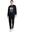 Mack Jonney Printed Hooded Cotton Fleece tracksuit Co-Ord Set for Women-MACK32688