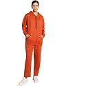 Mack Jonney Solid Hooded Cotton Fleece tracksuit