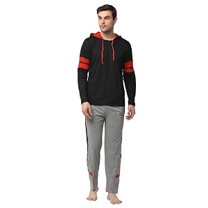 Mack Jonney Cotton Blend Night Suit Co-ord